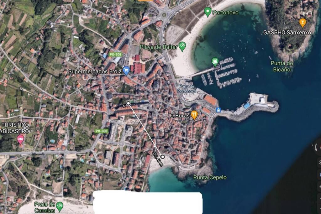 Desconectaengalicia Bellavista, Playa Canelinas بورتونوفو المظهر الخارجي الصورة